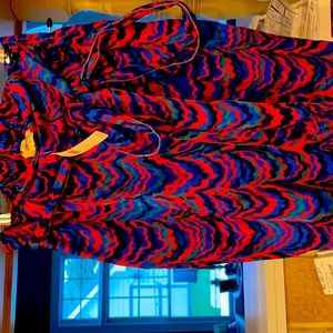 Anthropologie wrap mini-skirt